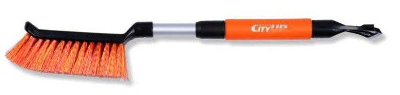 Щетка для снега City Up CA-81 со скребком и телескопической ручкой, 